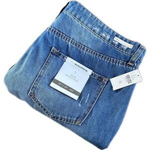 NEW Pilcro and The Letterpress Jeans Slim Boyfriend Size 32 Crop‎